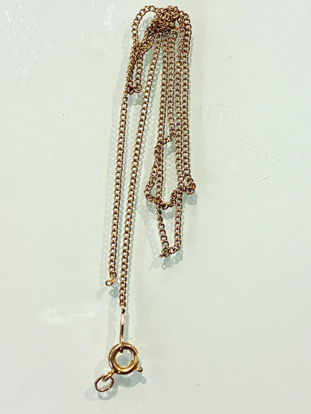 Vintage 10K ESEMCO Gold Chain Necklace Repair + Dainty Bracelet Bundle - Picture 10 of 15